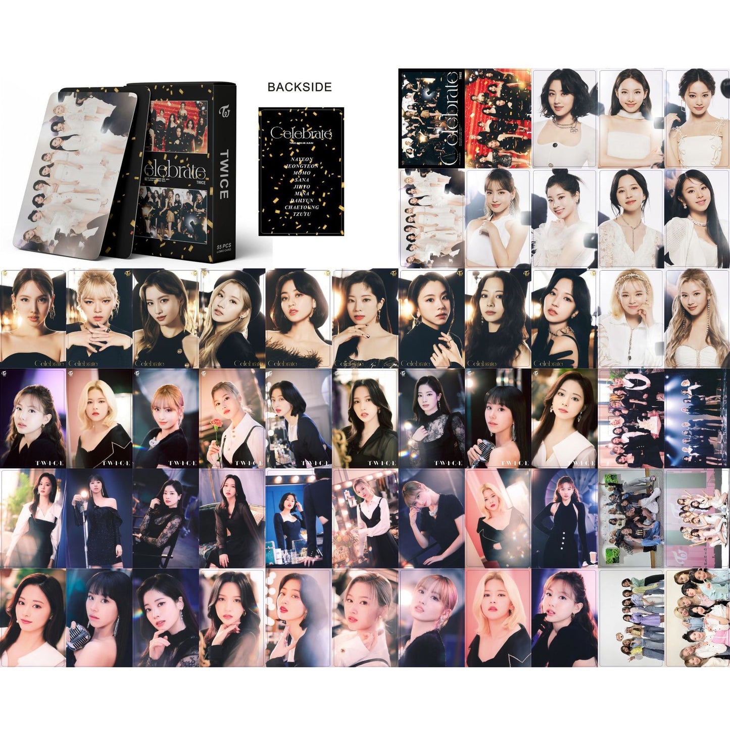 55PCS/Set Kpop Aespa Photocards Lomo Card welcome to my world LE SSERAFIM (G)I-DLE IVE Photo Cards New Album 2023 Photocard