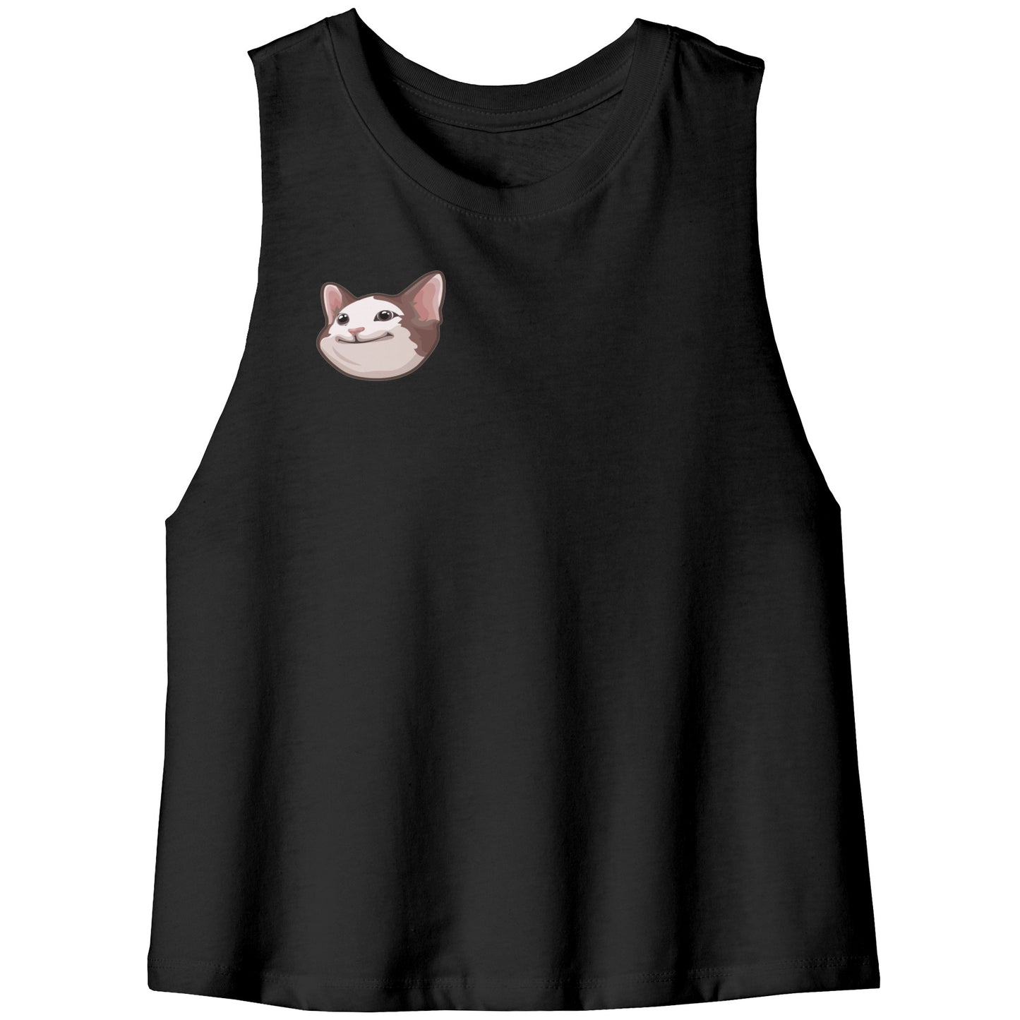 Test Bella Women's Racerback Crop Tank - armamenter