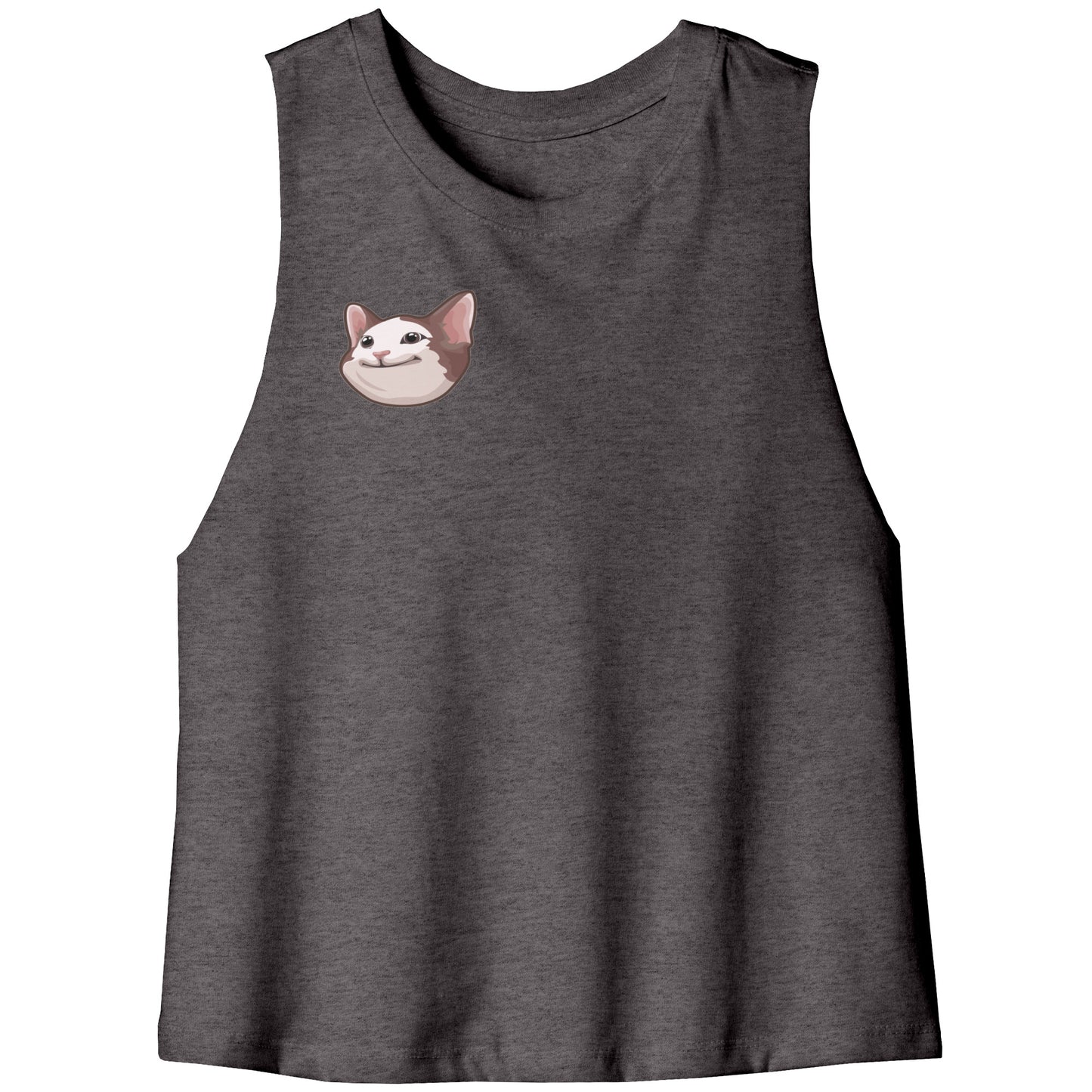 Test Bella Women's Racerback Crop Tank - armamenter