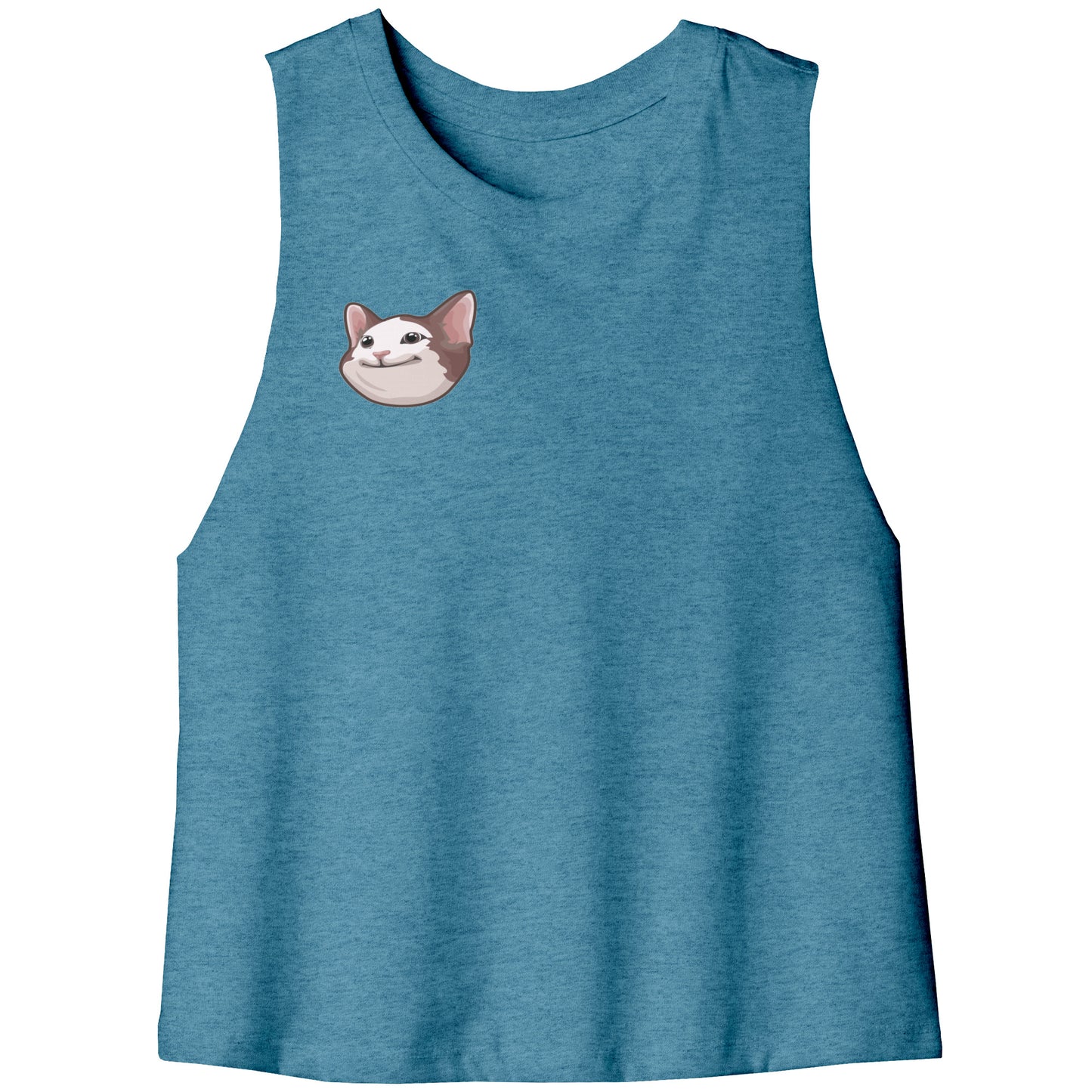 Test Bella Women's Racerback Crop Tank - armamenter