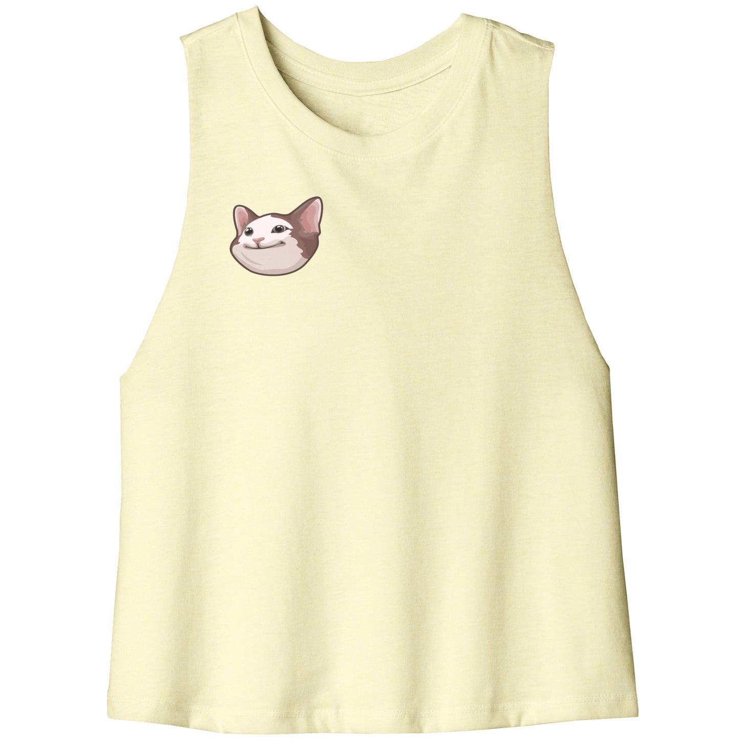 Test Bella Women's Racerback Crop Tank - armamenter