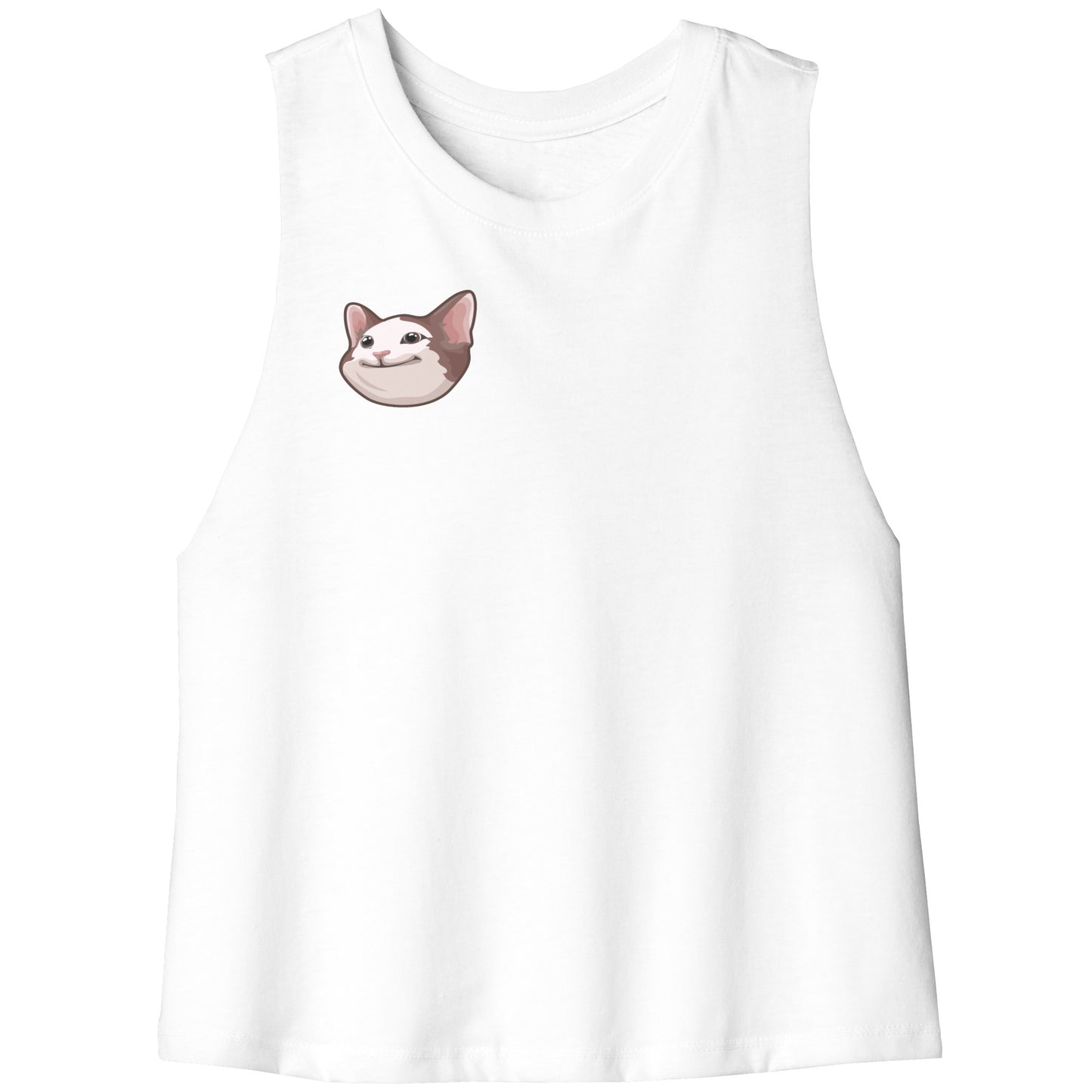 Test Bella Women's Racerback Crop Tank - armamenter