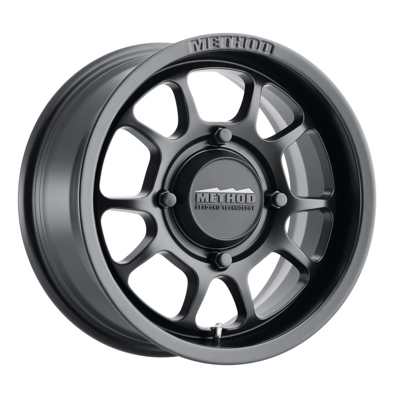 Method MR409 14x7 4+3/+13mm Offset 4x156 132mm CB Matte Black Wheel