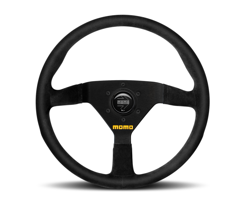 Momo MOD78 Steering Wheel 350 mm - Black Leather/Black Spokes
