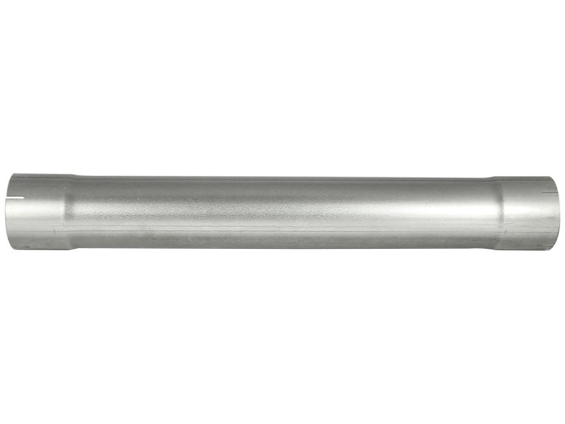 aFe MACHForce XP Exhausts Muffler Delete Aluminized 4 ID In/Out 8 Dia - armamenter