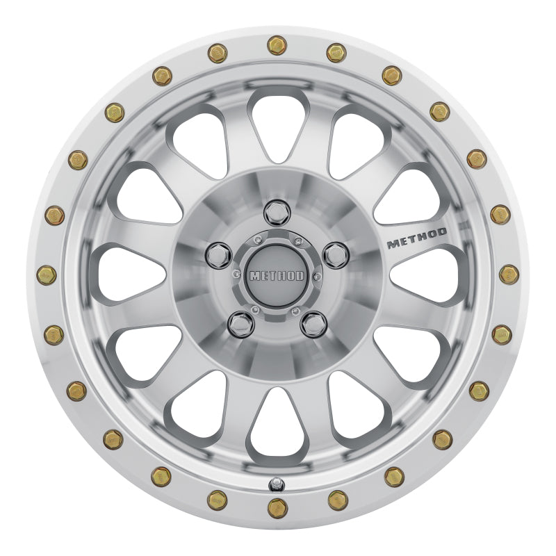 Method MR304 Double Standard 17x8.5 0mm Offset 5x5 94mm CB Machined/Clear Coat Wheel