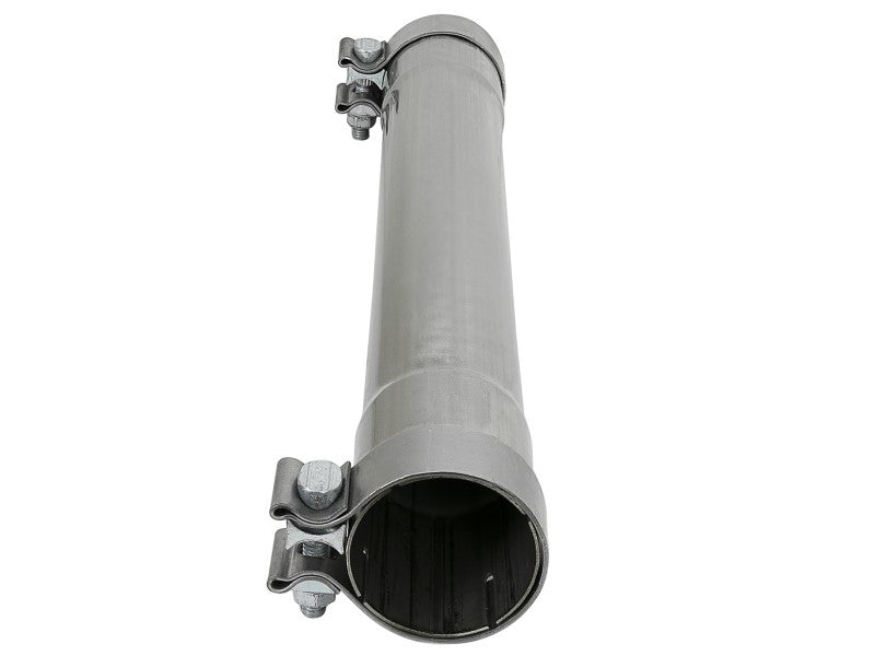 aFe MACH Force-Xp 304 SS Resonator Delete 3in Inlet/Outlet x 3in Dia x 16in L - armamenter