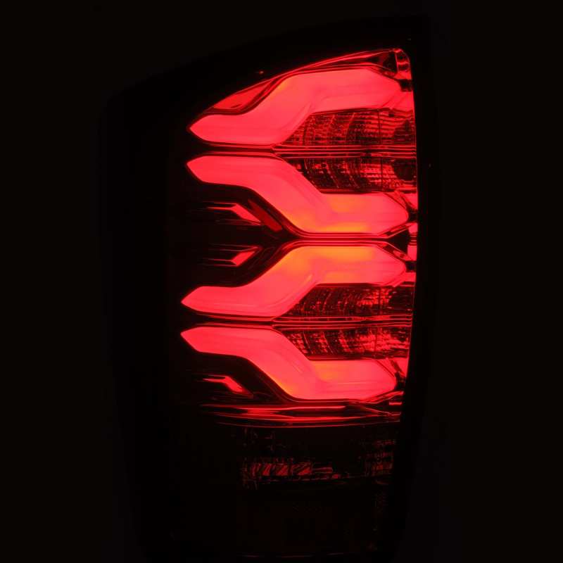AlphaRex 16-20 Toyota Tacoma PRO-Series LED Tail Lights Red Smoke - armamenter