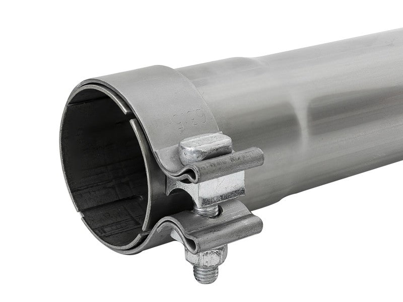 aFe MACH Force-Xp 304 SS Resonator Delete 3in Inlet/Outlet x 3in Dia x 16in L - armamenter