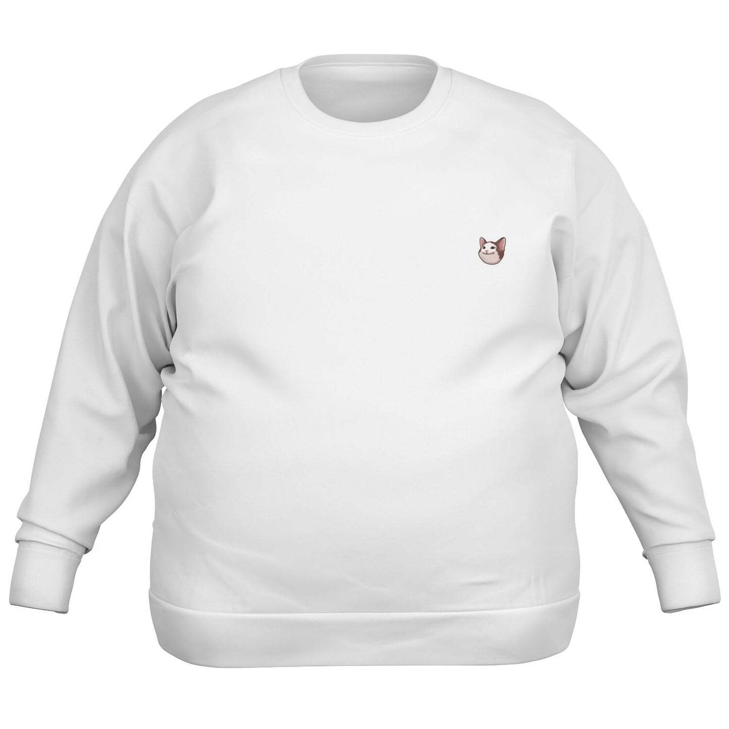 Athletic Plus-size Sweatshirt - Beluga pop - armamenter