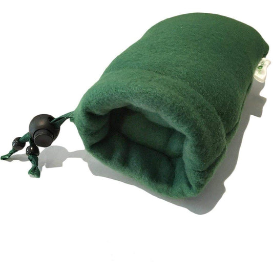 _Gift_7" Padded Fleece Pipe Pouch - Green