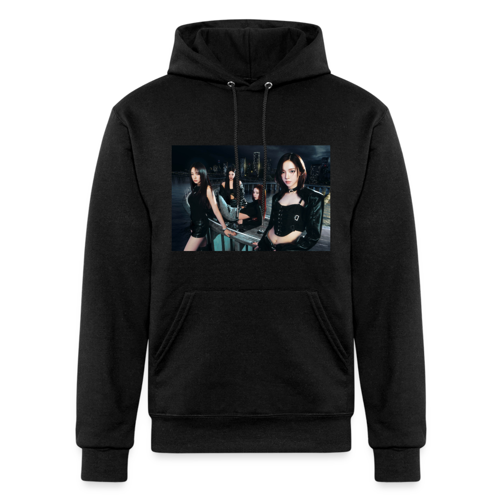 Aespa Drama Hoodie - Plus Size - black