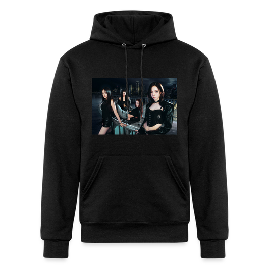 Aespa Drama Hoodie - Plus Size - black