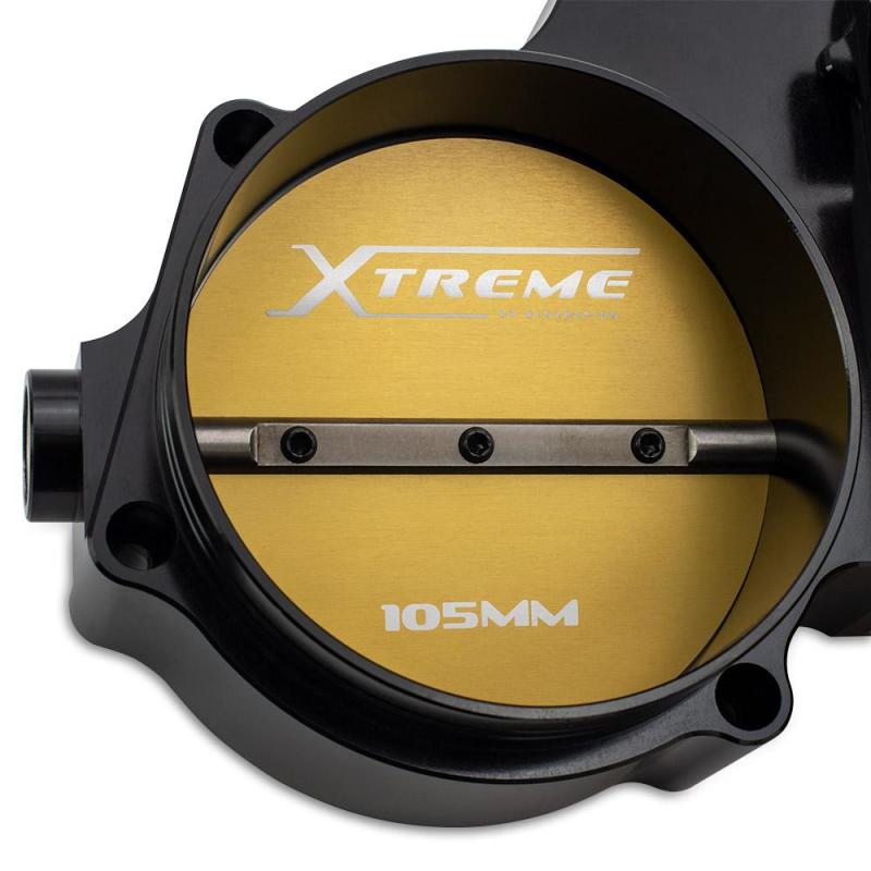 BLOX Racing 2015+ Dodge Hellcat / Jeep Trackhawk 6.2L 105mm Electronic Billet Throttle Body - Black - armamenter