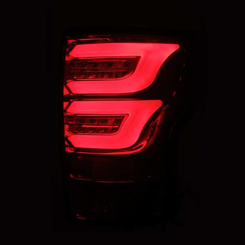 AlphaRex 07-13 Toyota Tundra PRO-Series LED Tail Lights Jet Black - armamenter