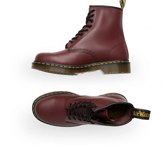 DR MARTENS | 1460Z DMC 8-EYE BOOT | CHERRY SMOOTH - armamenter