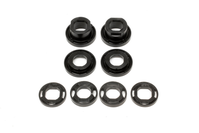 BMR 08-09 Pontiac G8 Rear Cradle Street Version Bushing Kit (Elastomer) - Black - armamenter