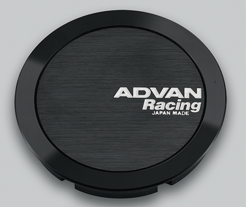 Advan 73mm Full Flat Centercap - Black - armamenter