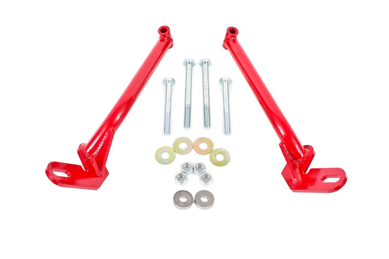 BMR 78-87 G-Body Control Arm Reinforcement Braces - Red - armamenter