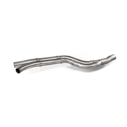 Akrapovic 2019 Toyota Supra (A90) w/o OPF/GPF Evolution Link Pipe Set (SS) (No Hardware Included) - armamenter