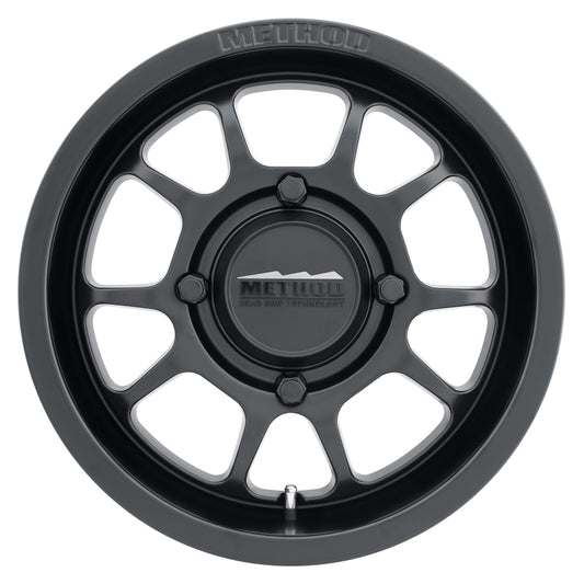 Method MR409 15x7 5+2/+38mm Offset 4x156 132mm CB Matte Black Wheel