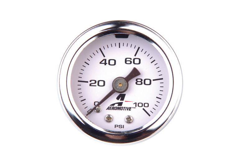 Aeromotive 0-100 PSI Fuel Pressure Gauge - armamenter