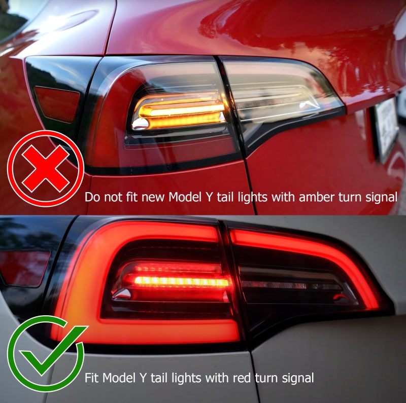 AlphaRex 17-22 Tesla Model 3 PRO-Series LED Tail Lights Jet Black w/Seq Sig - armamenter