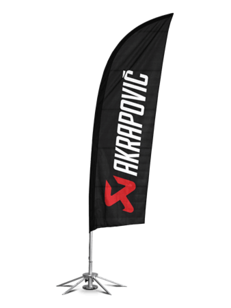 Akrapovic Self-standing flag set - armamenter