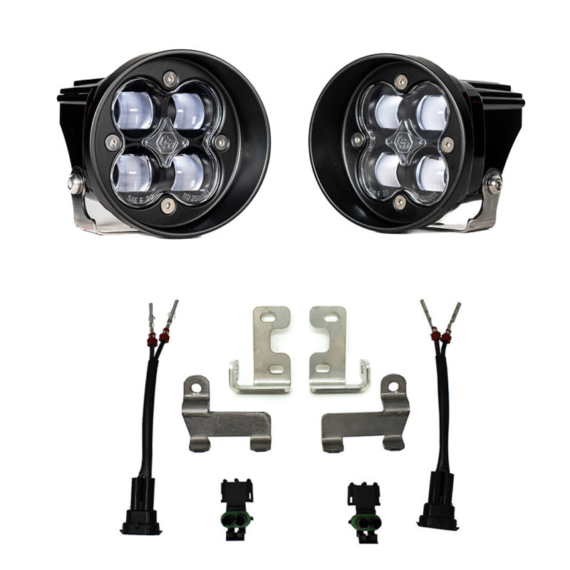 Baja Designs 12-21 Toyota Tacoma/Tundra/4Runner Squadron-R Fog Pocket Light Kit - armamenter