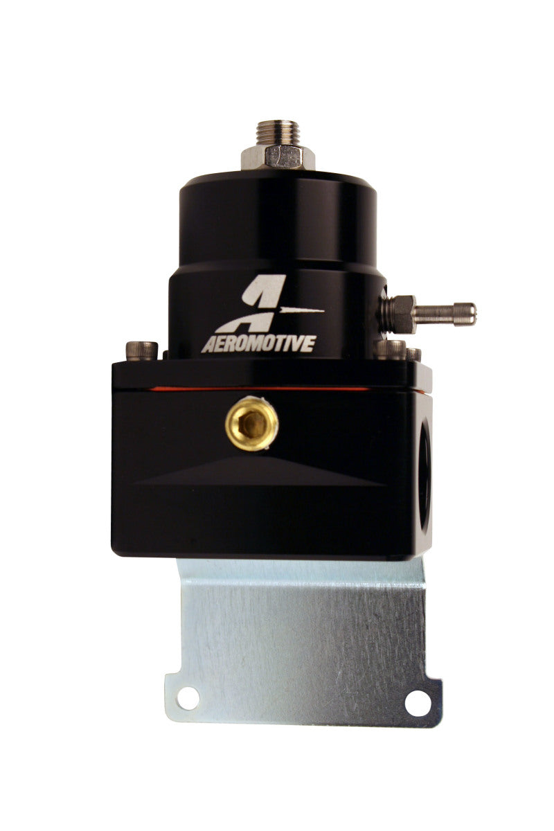 Aeromotive Adjustable EFI Regulator (2) -10 Inlet/-6 Return - Black - armamenter