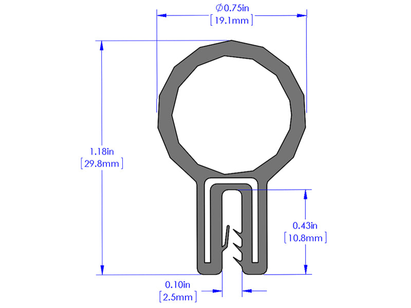 aFe MagnumFORCE Spare Parts Trim Seal Kit (1/16IN X 3/4IN) x 36IN L - armamenter