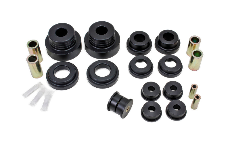 BMR 10-15 5th Gen Camaro Race Version Rear Cradle Bushing Kit (BK026 BK027) - Black - armamenter