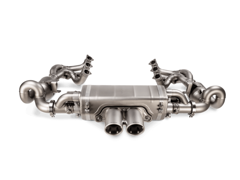 Akrapovic 21-22 Porsche 911 GT3/GT3 RS (992) Slip-On Race Line (Titanium) w/Titanium Tips - armamenter