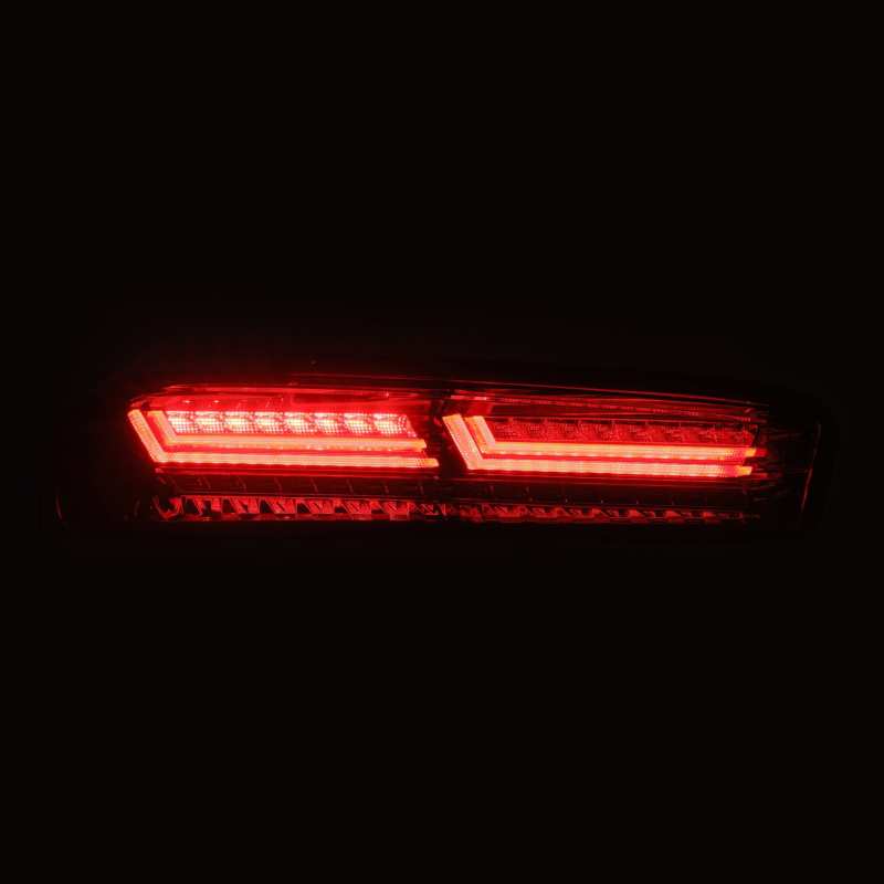 AlphaRex 16-18 Chevrolet Camaro PRO-Series LED Tail Lights Jet Black - armamenter