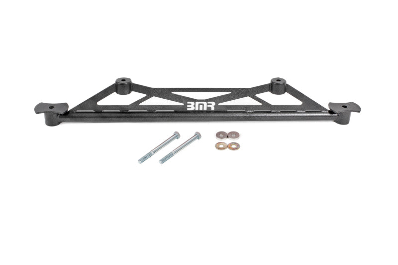 BMR 16-17 6th Gen Camaro Rear Of Rear Cradle Brace - Black Hammertone - armamenter