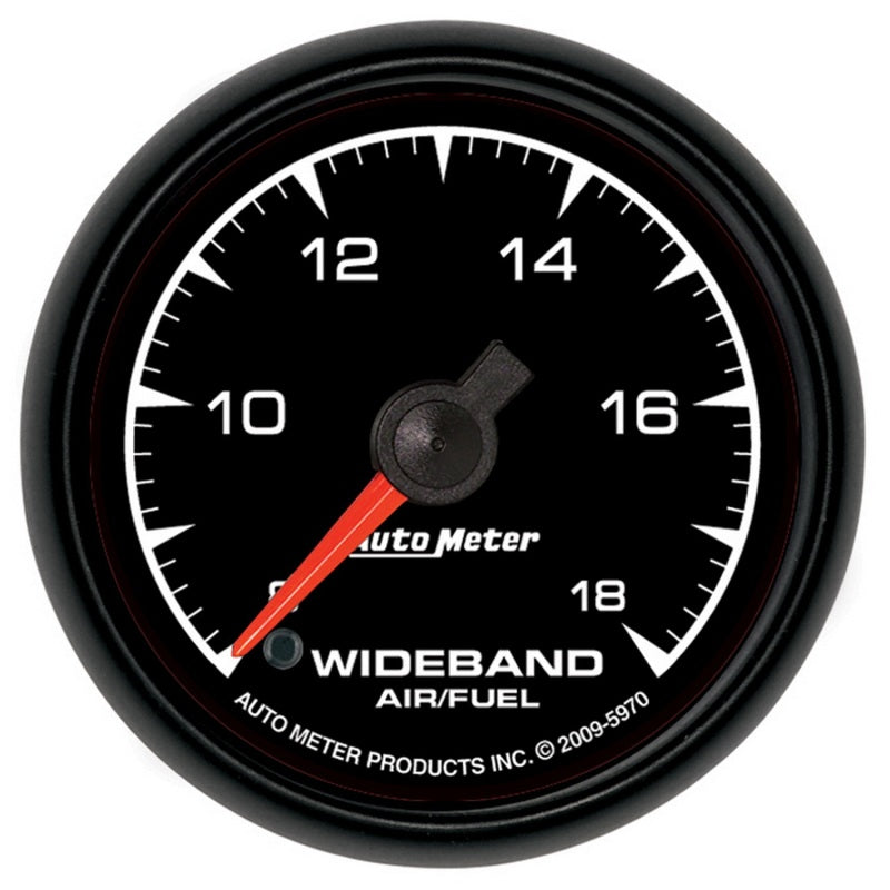 Autometer ES 52mm Full Sweep Electric 8:1-18:1 AFR Wideband Air/Fuel Ratio Gauge - armamenter