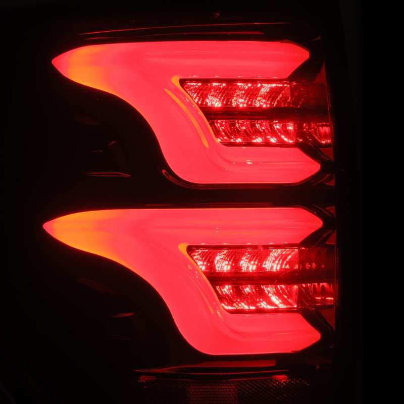 AlphaRex 09-14 Ford F-150 (Excl Flareside Truck Bed Models) PRO-Series LED Tail Lights Red Smoke - armamenter