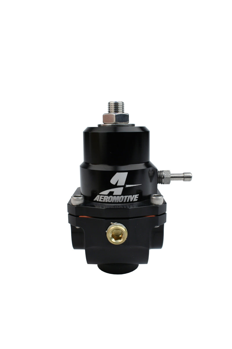 Aeromotive Adjustable Regulator - 3-15PSI - .313 Valve - (2) -08 Inlets/ -08 Return - armamenter