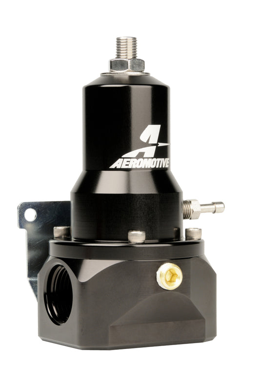 Aeromotive Regulator - 30-120 PSI - .313 Valve - 2x AN-10 Inlets / AN-10 Bypass - armamenter