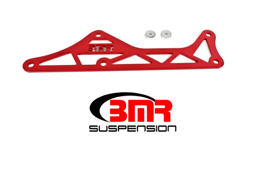 BMR 16-17 6th Gen Camaro Steel Driveshaft Tunnel Brace - Red - armamenter