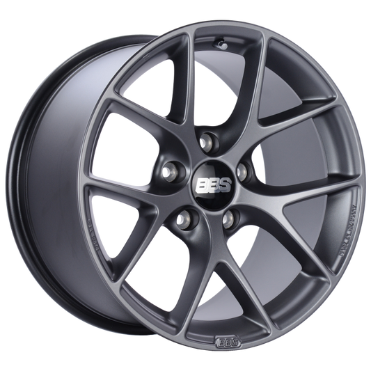 BBS SR 18x10 5x130 ET41 CB71.6 Satin Grey Wheel - armamenter