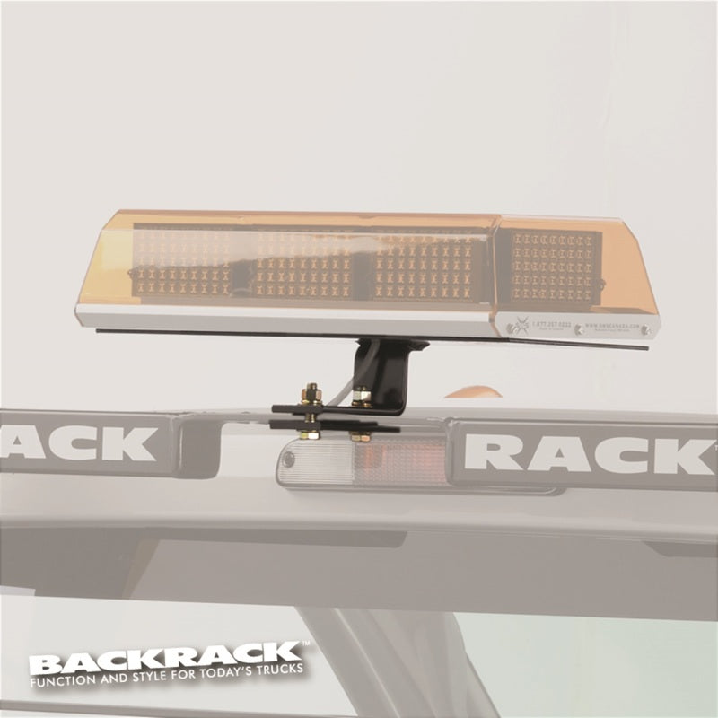 BackRack Light Bracket 16in x 7in Base Center Mount - armamenter