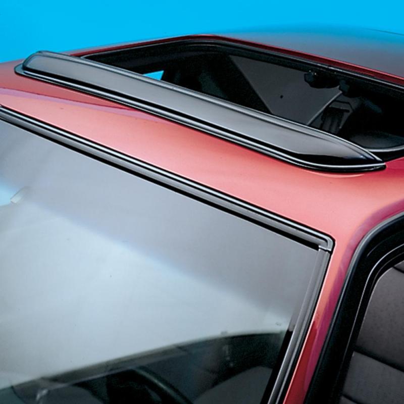 AVS Universal Windflector Pop-Out Sunroof Wind Deflector (Fits Up To 32.5in.) - Smoke - armamenter