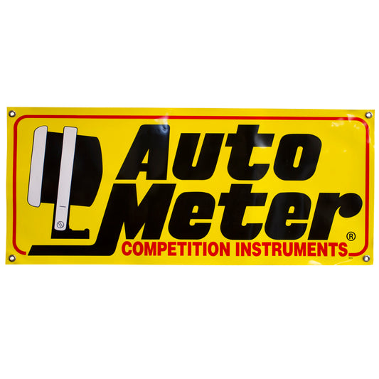 Autometer 3ft Heavy Race Banner - armamenter