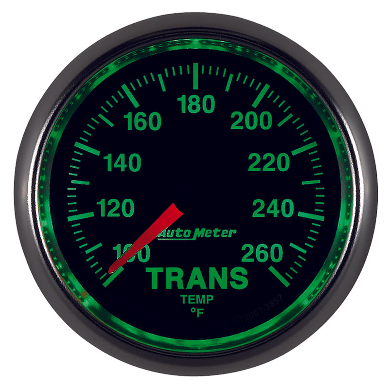 Autometer GS 100-260 degree Electronic Trans Temperature Gauge - armamenter