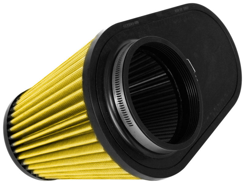 Airaid Universal Air Filter - Cone 4-1/2in FLG x 11-1/2x7in B x 9x4-1/2inTx 7-1/4in H - Synthaflow - armamenter