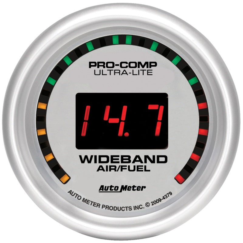 Autometer Ultra-Lite 52mm Digital Wideband Air/Fuel Ratio Street Gauge - armamenter