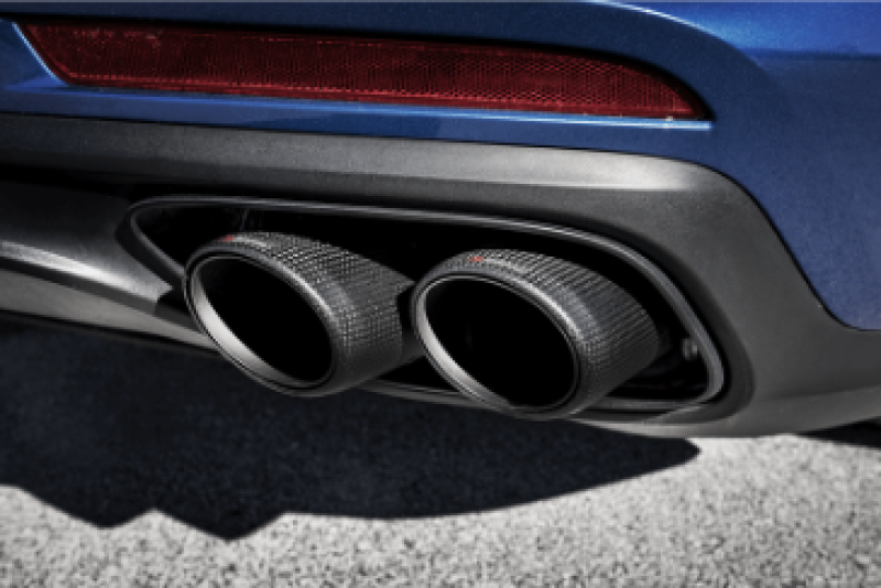 Akrapovic 17-18 Porsche Panamera Turbo Tail Pipe Set (Carbon) - armamenter