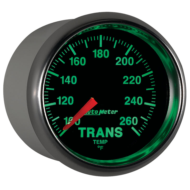 Autometer GS 100-260 degree Electronic Trans Temperature Gauge - armamenter