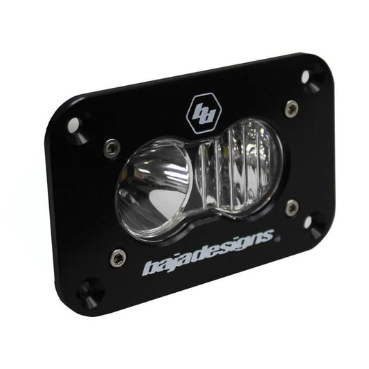 Baja Designs S2 Sport Flush Mount Driving Combo Pattern LED Work Light - Clear - armamenter